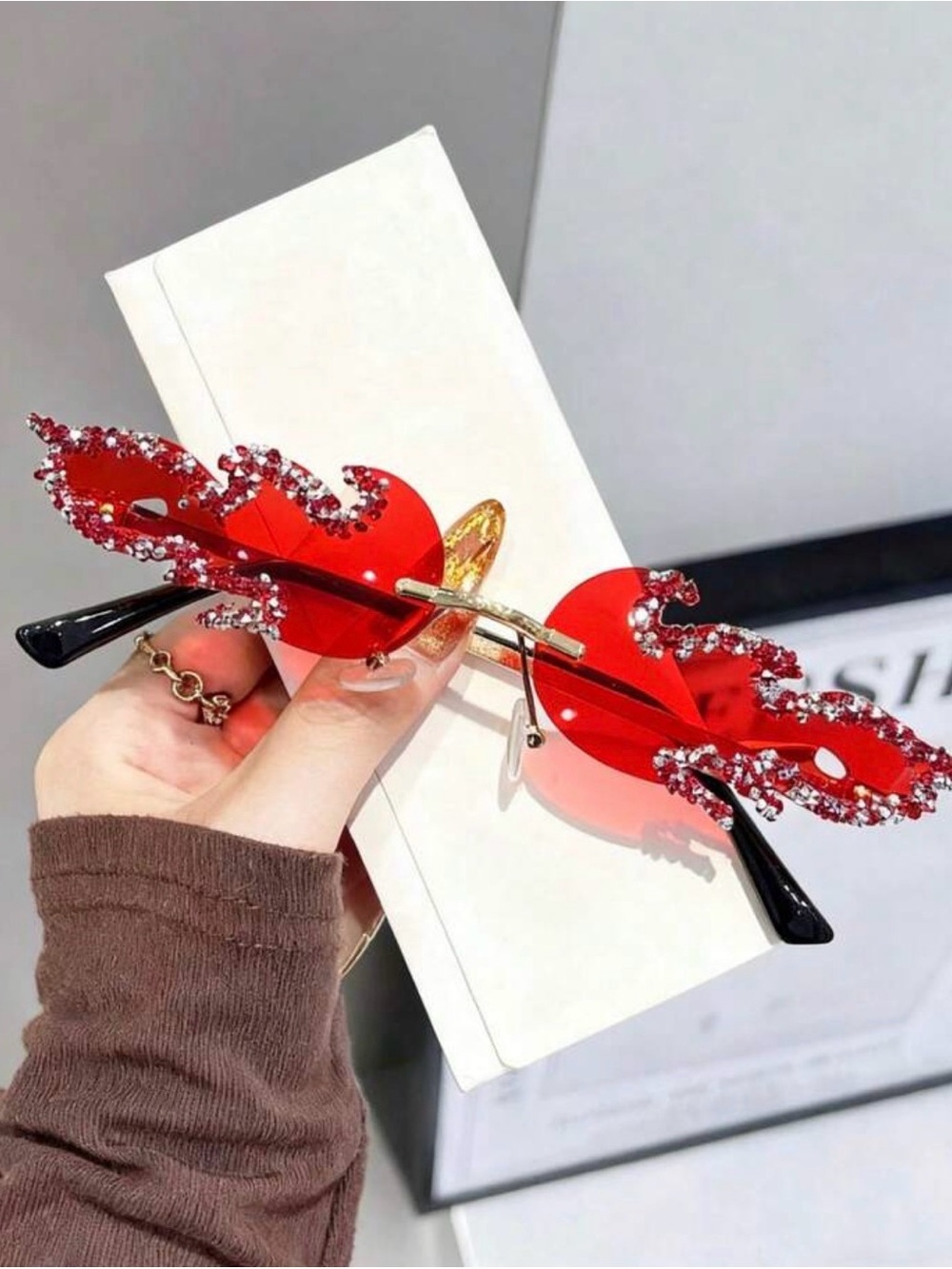 Red Fire Fashion Sunglasses - Fashion Women Accessories